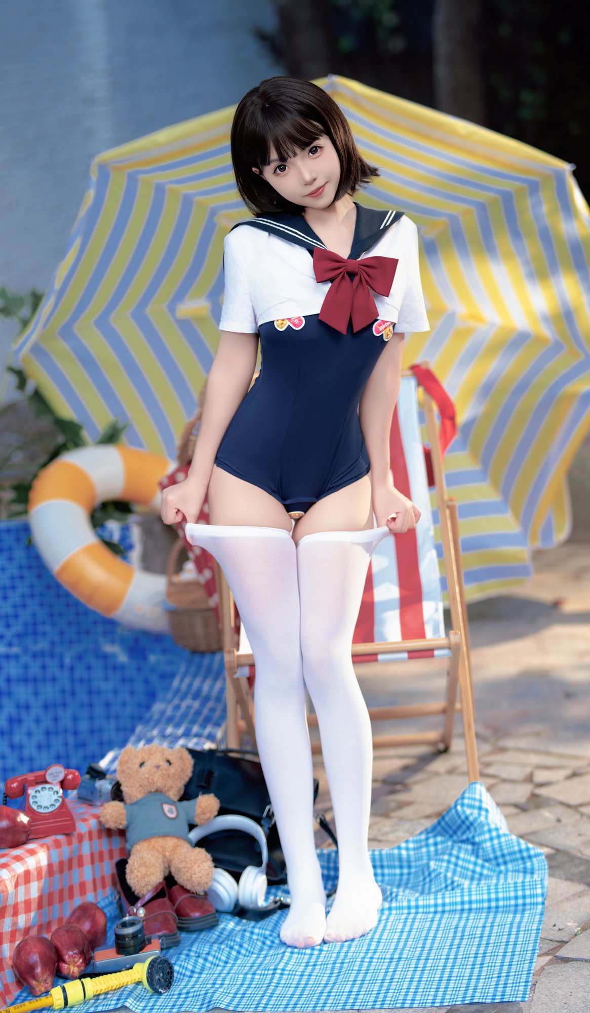 Bangni邦尼 - 反差JK泳装