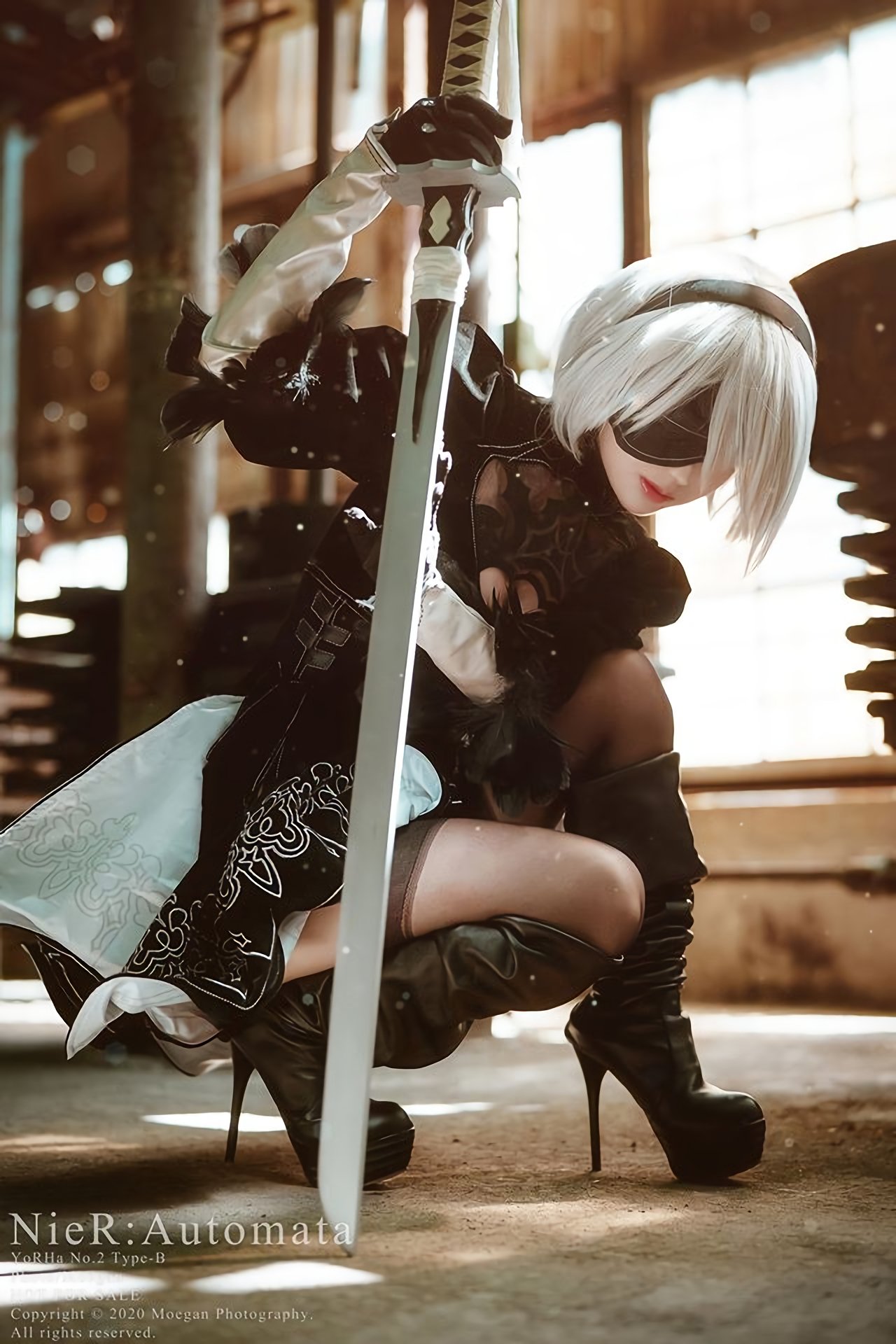 [沖田凜花Rinka] NieRAutomata - YoRHa 忍野忍 クロエ